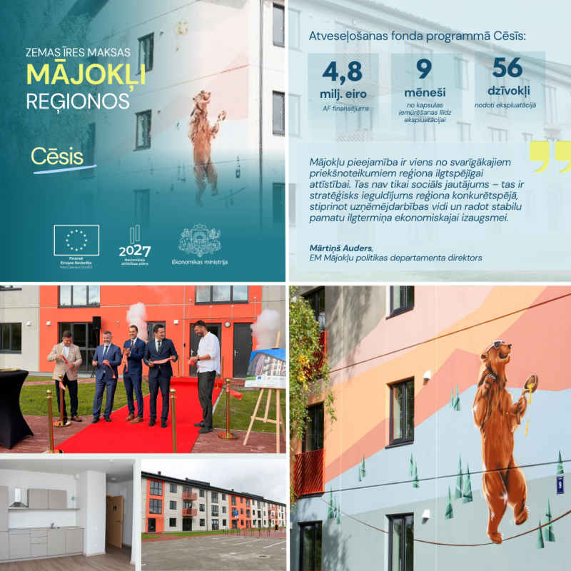 mājokļi Cēsīs