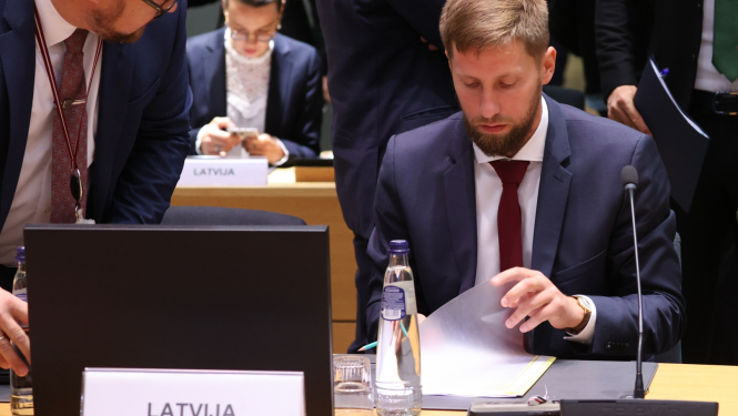 ES Enerģētikas ministru padomes sēde. Andris Čuda. Ekonomikas ministrija