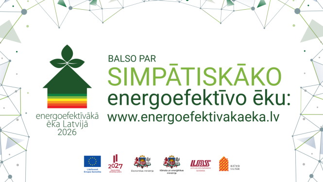 balstošana energoefektīvākajai ēkai
