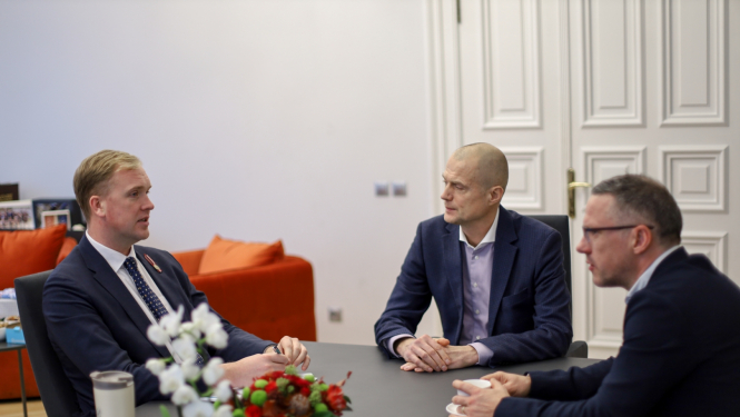Fotogrāfija no EM, ST, LEEA tikšanās