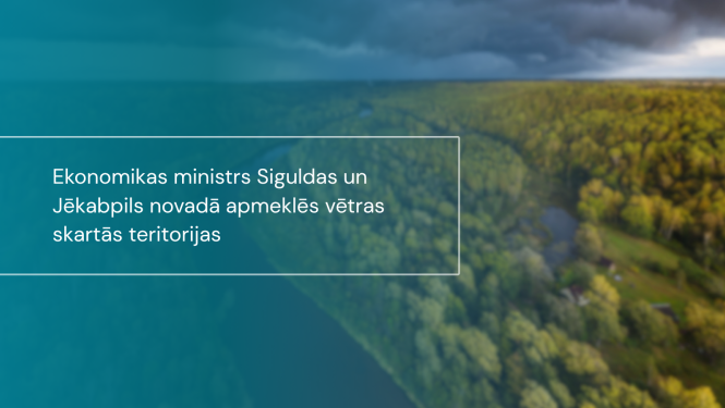 V.Valainis apmeklēs vētrā skartās teritoijas