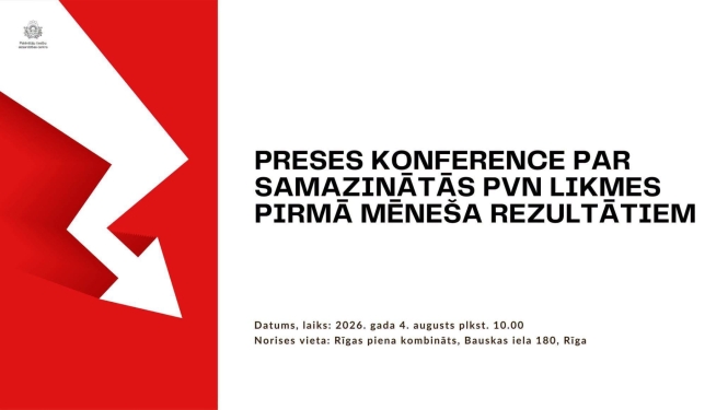 Preses konferences informatīvais attēls