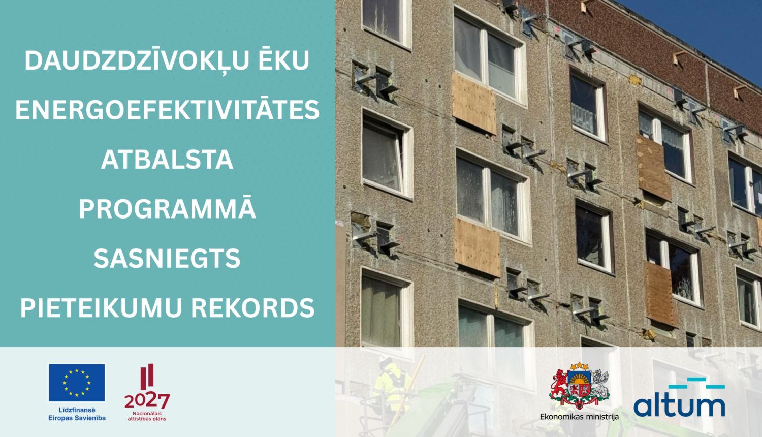 ēkas atjaunošana