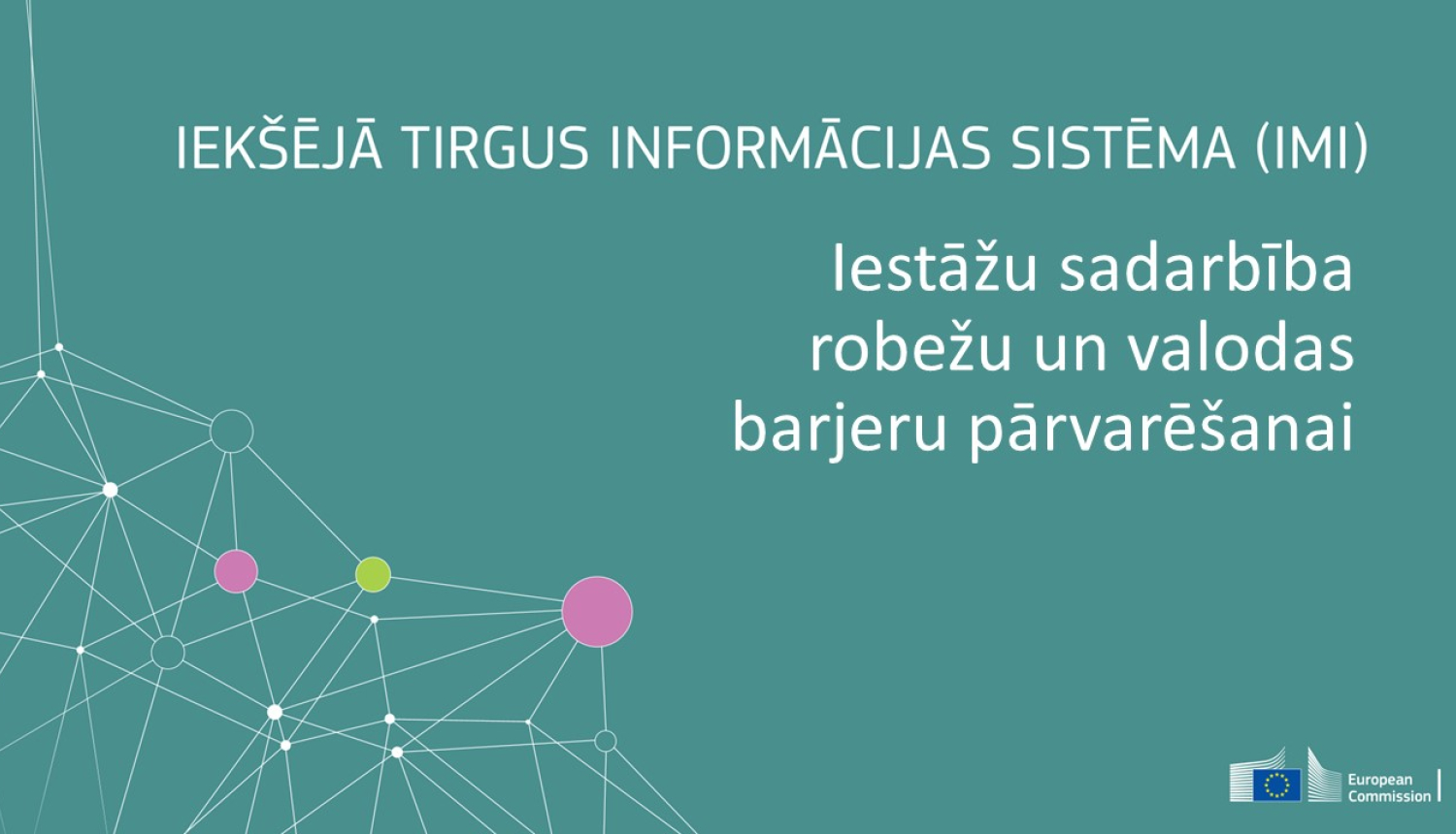 IMI semināra plakāts