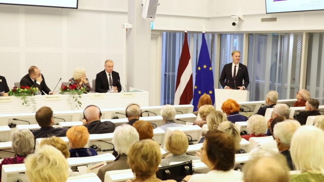 senioru diena Saeimā