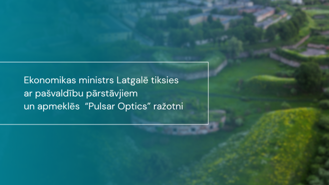 Ministrs viesosies vizītē Latgalē