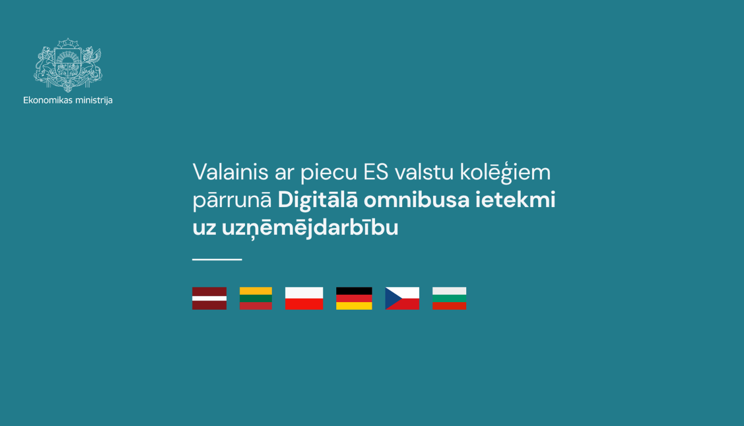 tikšanās par digitālo omnibusu