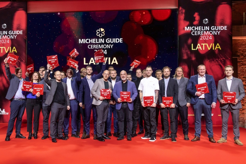 michelin balvas pasniegšana