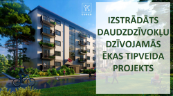 Daudzdzīvokļu dzīvojamās ēkas tipveida projekts