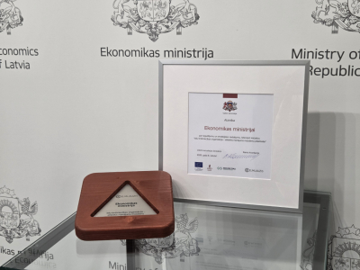 Valsts kancelejas pasniegtā atzinība Ekonomikas ministrijai
