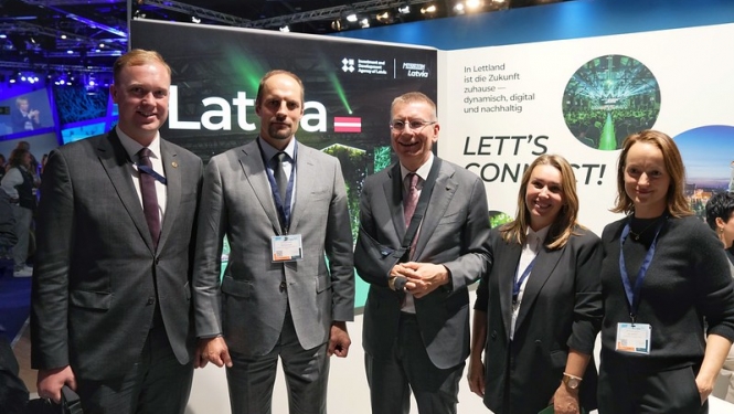 Latvijas delegācija Vācijā