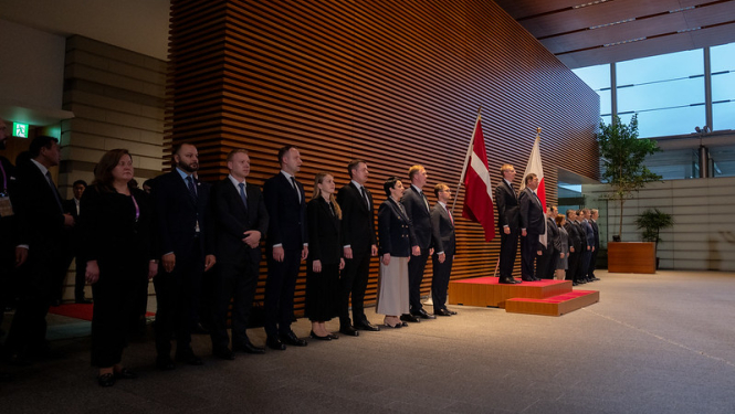 Latvijas delegācija Japānā