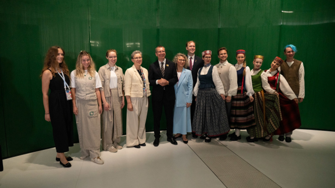 Japānas EXPO krāšņi aizvadīta Latvijas Nacionālā diena