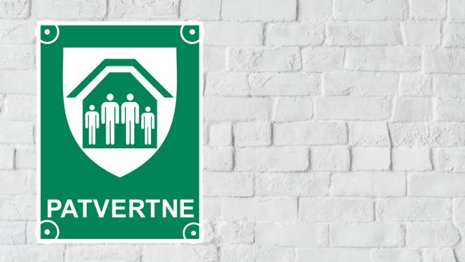 Patvertnes zīme