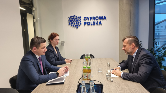 J.Miezainis vizītē Polijā