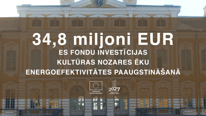 34,8 milj.euro paredzēti septiņu kultūras nozares ēku energoefektivitātes paaugstināšanai