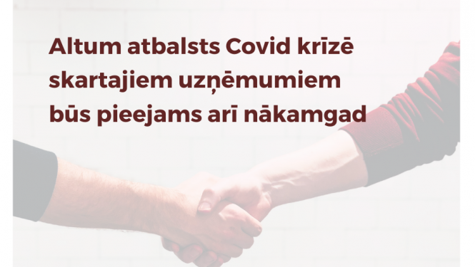 Atbalsts uzņēmējiem pagarināts