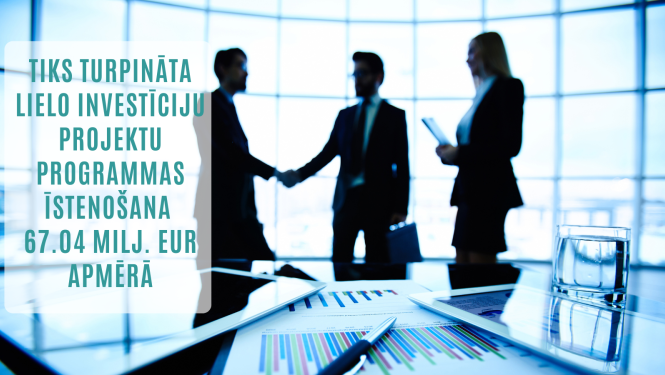lielo investīciju prjektu finansēšana