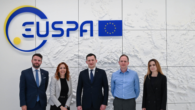 Tikšanās ar Eiropas Savienības kosmosa aģentūru