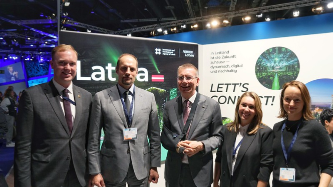 Latvijas delegācija Vācijā