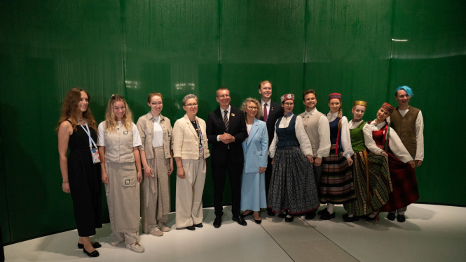 Japānas EXPO krāšņi aizvadīta Latvijas Nacionālā diena