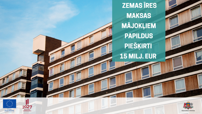 Zemas īres maksas mājoklim papildus piešķirti 15.milj. euro