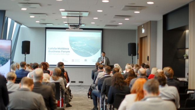 Latvijas - Moldovas biznesa foruma atklāšana