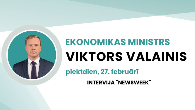 Informācija par ministra plānotās intervijas "Newsweek" datumu