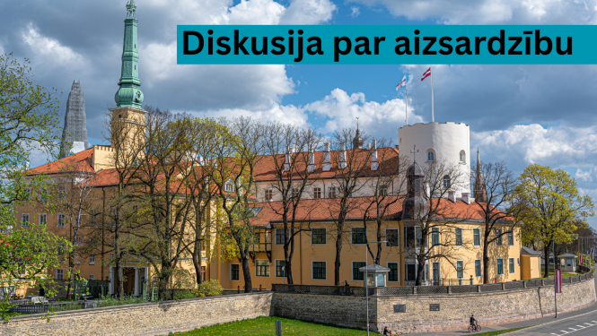 Prezidenta pils un  informācija par diskusiju