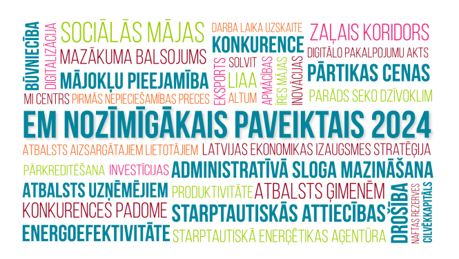 EM būtiskākais paveiktais dažos vārdos