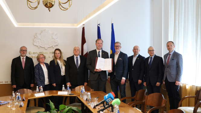 Memoranda parakstīšana kopbide