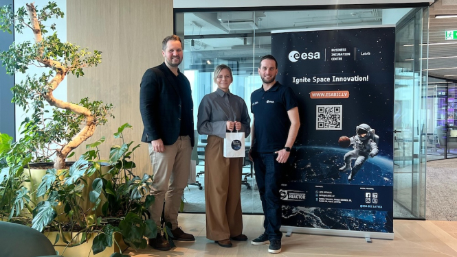 Izvēlēto jaunuzņēmumu pārstāvji