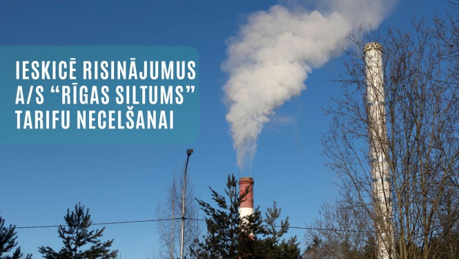Skurstenis un informācija par risinājumiem RS tarifa necelšanai
