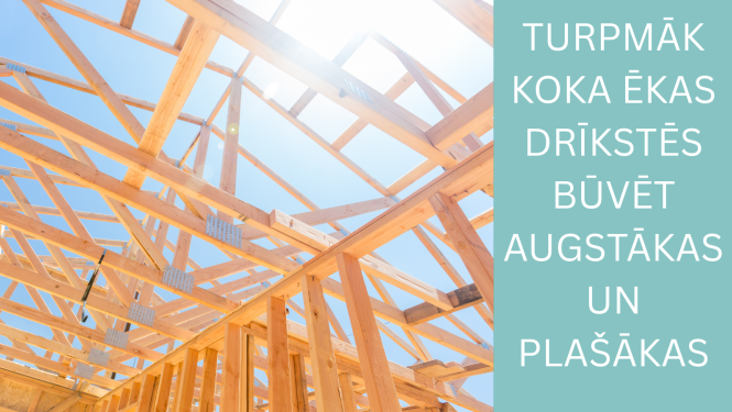 Koka ēkas konstrukcija