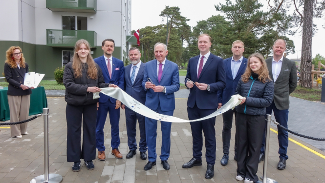 V.Valainis reģionālā vizīte Ventspilī