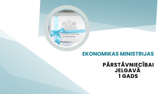 Informācija par Jelgavas pārstāvniecības 1 gada pasākumu