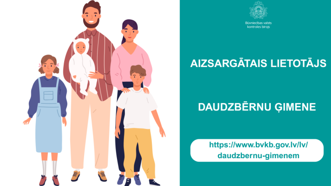 vizuālis - daudzbērnu ģimene