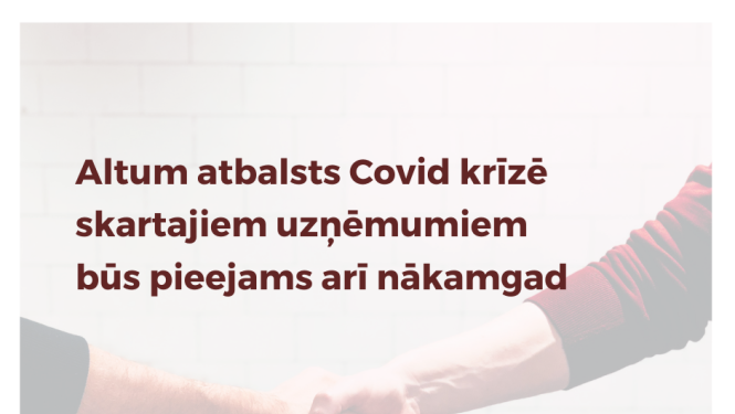 Atbalsts uzņēmējiem pagarināts