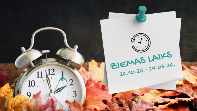 Pulkstenis un informācija par laika maiņu