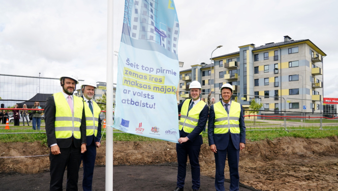 Būvdarbu atklāšana