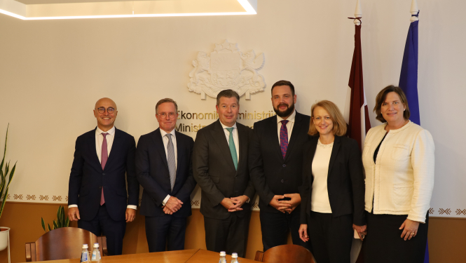 Tikšanās ar SEB banka vadību