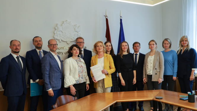 Startup memoranda parakstīšana