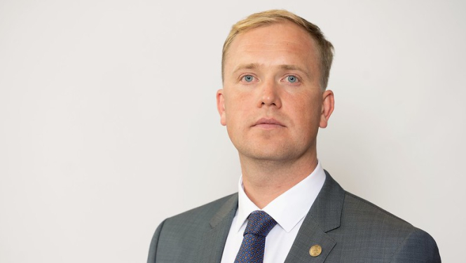 Ekonomikas ministra portrets