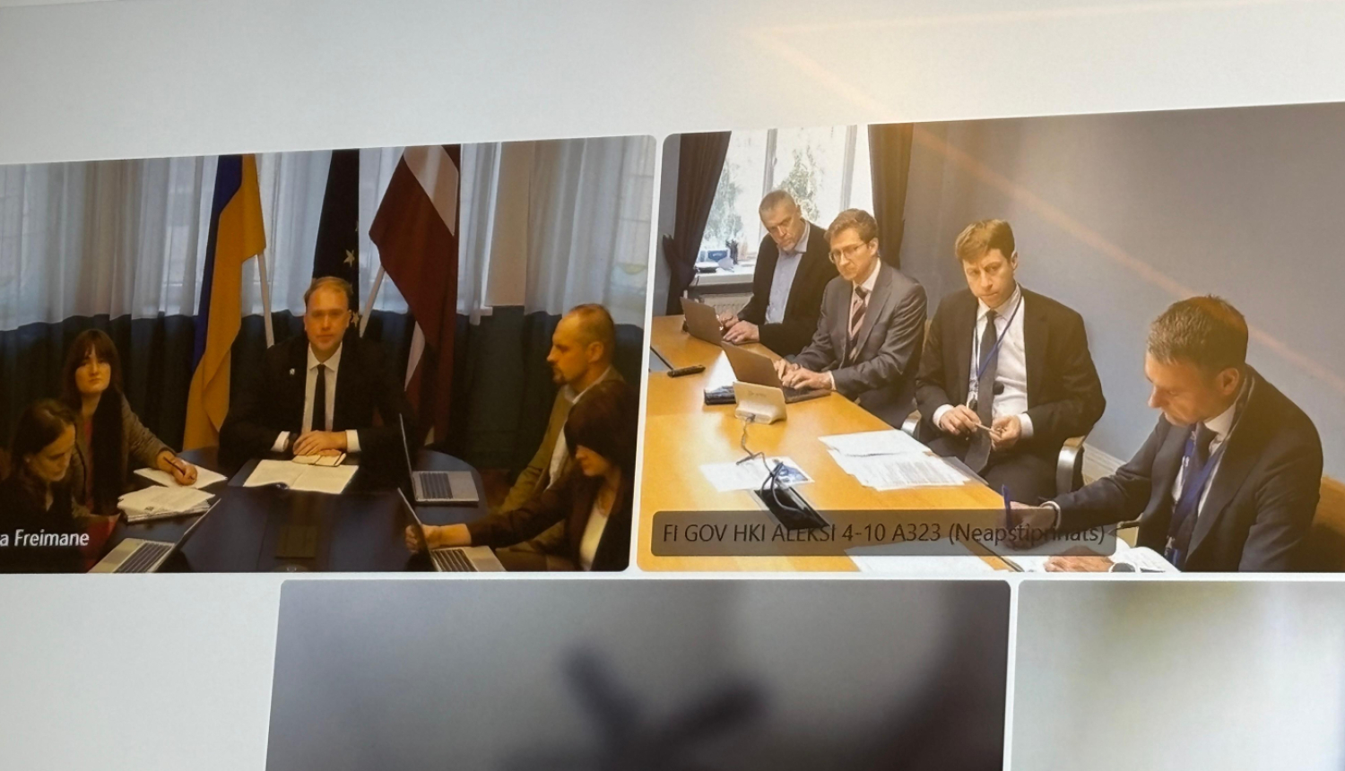 Video konferences zvans ar Somijas ekonomikas ministru