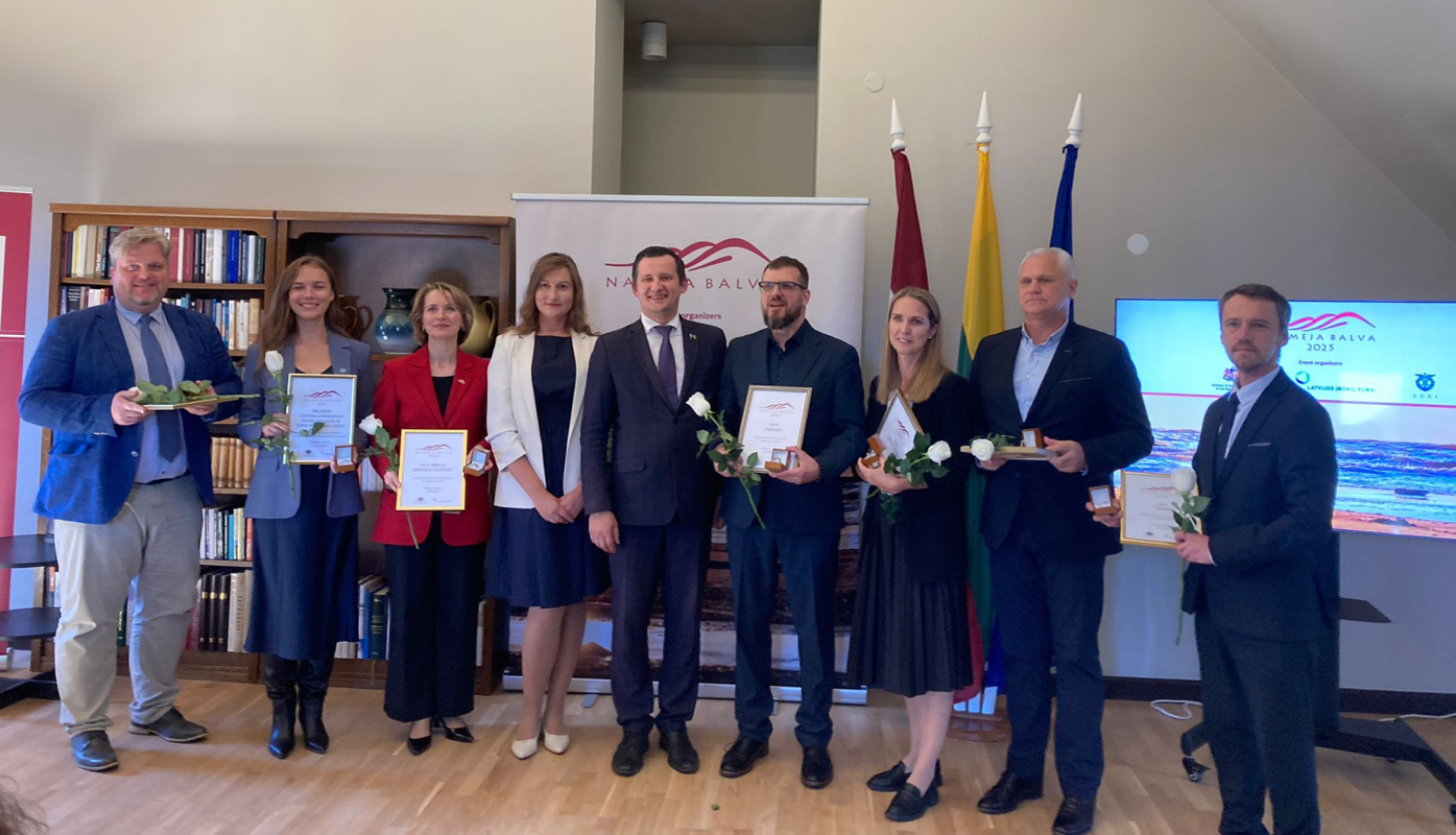 Apbalvošanas dalībnieku kopbilde