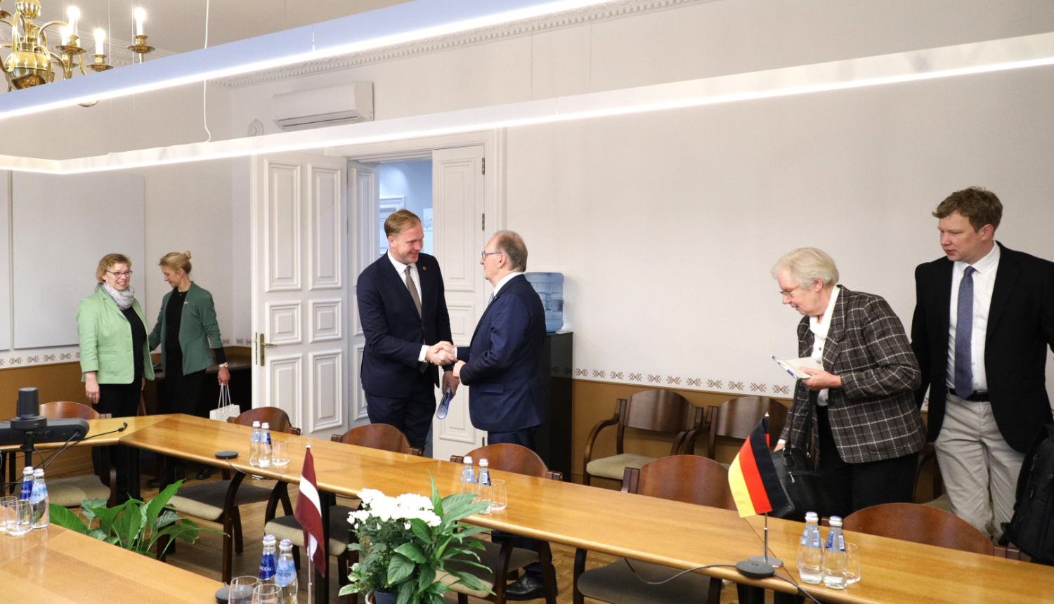 Ministra tikšanās ar Saksijas-Anhaltes premjeru