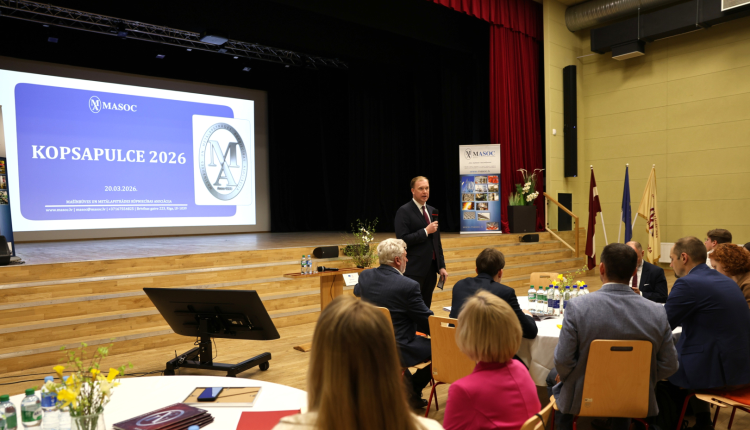 Ministrs MASOC kopsapulcē saka uzrunu