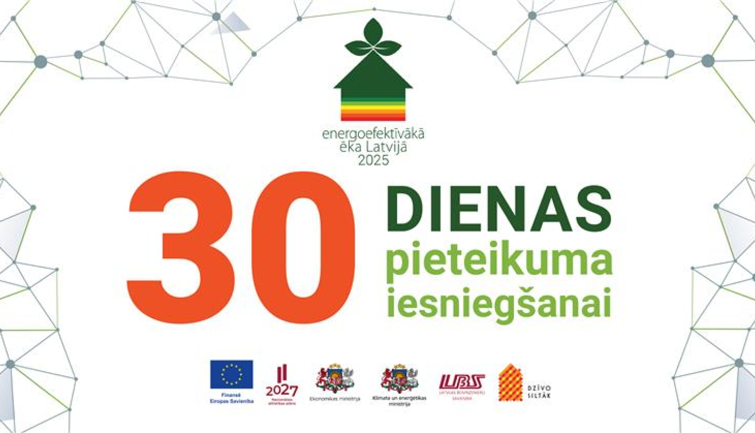 30 dienas pieteikuma iesniegšanai