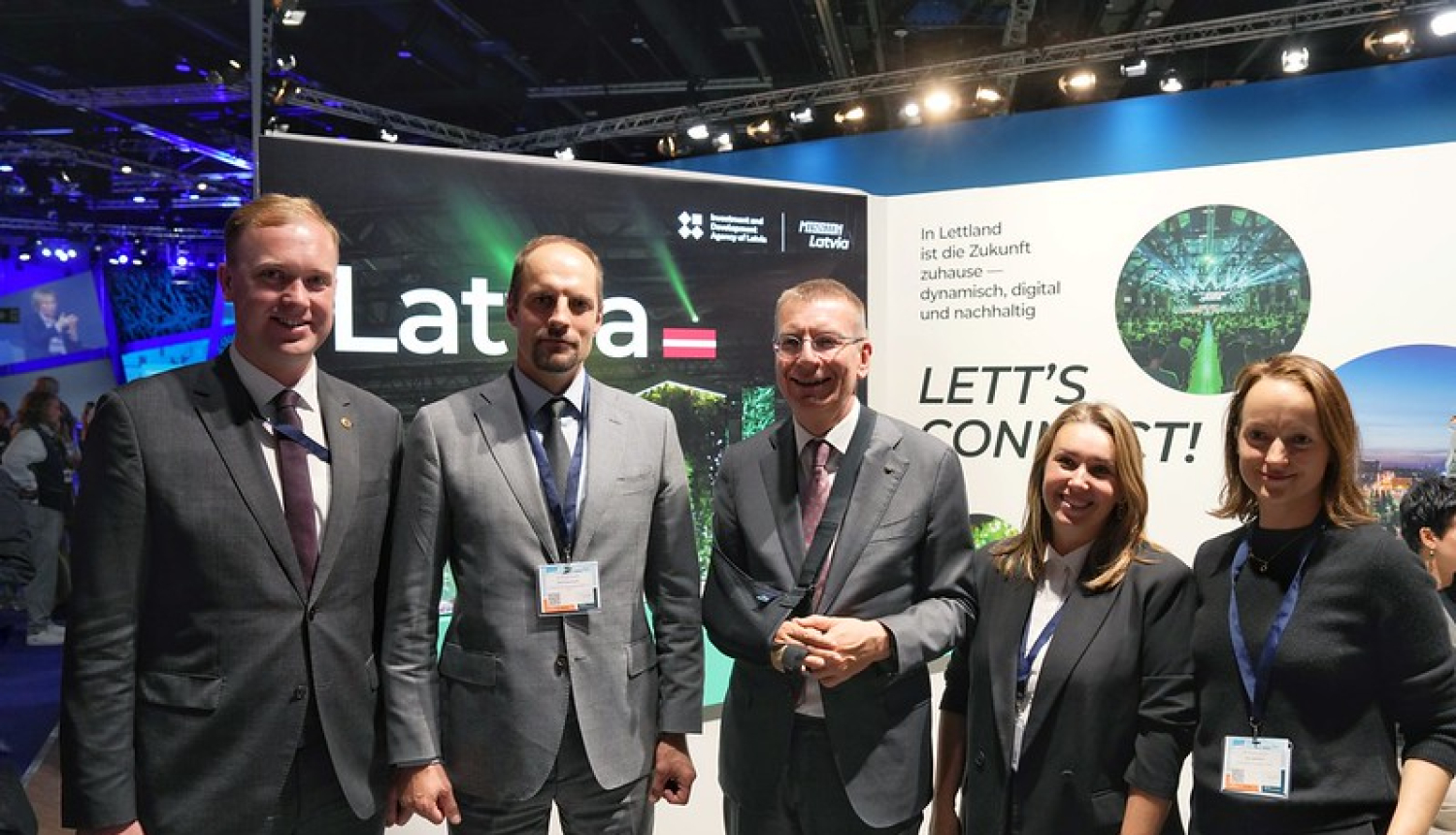 Latvijas delegācija Vācijā