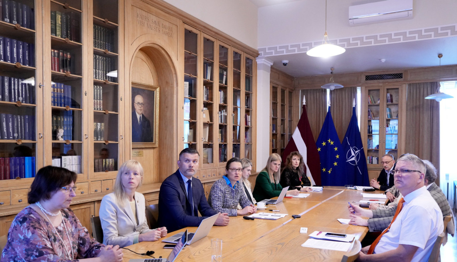 seminārs par Dzīvojamo telpu īres likuma ietekmes izvērtējumu dalībnieki